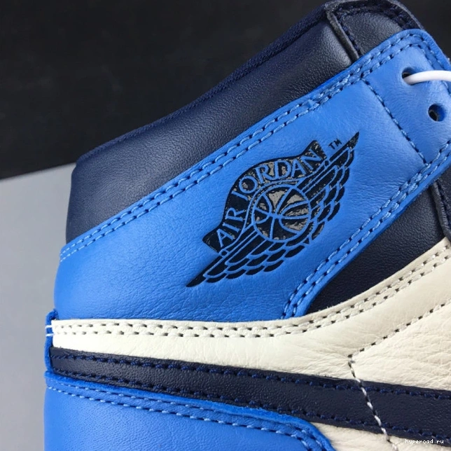 Jordan High 1 555088-140 Air Obsidian Retro OG 0911